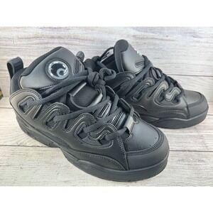 Osiris Men's Black D3 E Skate Leather Sneaker Lace Up Shoes Size 11.5